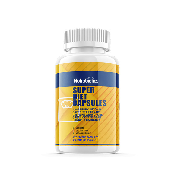 Super Diet Capsules – Raspberry Ketones – Green Tea Extract – Caffeine Anhydrous – Green Coffee Bean – Garcinia Cambogia